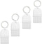 Paper Towel Dispenser Key, Universal Replacement for San Jamar and More Towel & Toilet Paper Dispensers - Pack of 4