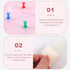 STOBOK Felt Board Home Decor Tile Stickers, Hexagon Memo Board DIY Decor for Home and Photo Wall