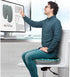 RESTEQ Tailbone 45x36 cm Orthopedic U-Shaped Seat Cushion for & Pressure Relief, Portable Memory Foam Pad, Non-Slip