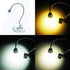 5W 3 19.68 INCH 50 CM 110V 220V 85V 265V 500LM QUANS Colors LED COB Clip on Light Silver Tube Desk Flexible Table Bed