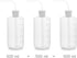 Chemical Wash Bottle, 3-Pack Plastic Safety Lab Squeeze Wash Bottle, LDPE with Narrow Mouth, 500 ml (8 oz)