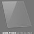 Binditek 200 Pack 8 Mil Binding Presentation Covers, Ultra Clear 8-1/2 x 11 Inches Report Covers for Office
