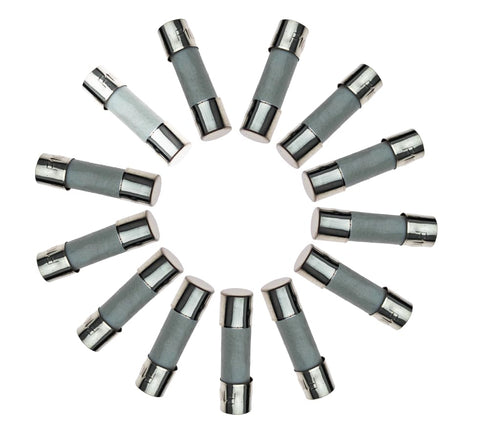 F25A250V Fuse, 25A Fast Blow Ceramic Fuses, 20 pcs, 6x30MM, 25Amp 250v Fuses