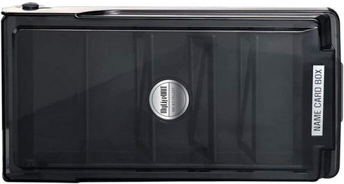 MyLifeUNIT Business Card Holder, Index Card Organizer with Dividers, Capacity: 500 Cards (2.2" x 3.5")