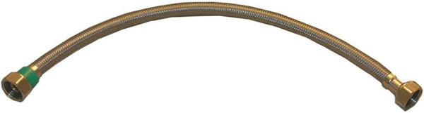 LASCO 10-0425 1/2-Inch IPS by 1/2-Inch IPS by 24-Inch Water Supply Connector