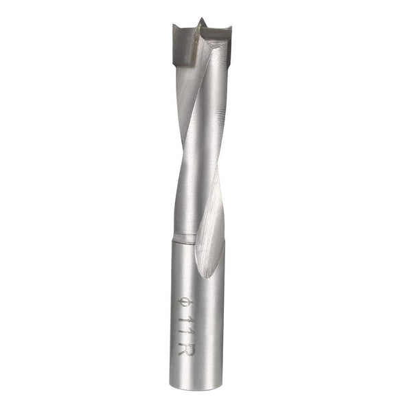 uxcell Brad Point Drill Bits for Wood, 11mm x 68mm Right Turning Carbide for Carpentry Drilling Tool