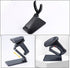 Alipis Universal Barcode Scanner Holder Adjustable Multi-Angle Foldable Hands-Free Stand with Stable Compact Base