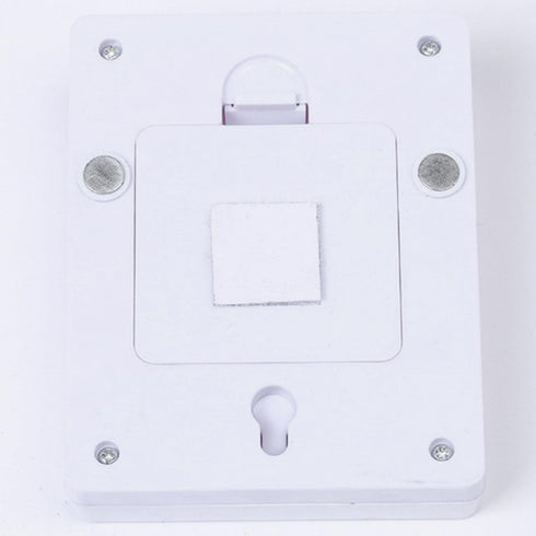 4pcs Closet, Mipcase Cob Battery Operated LED Cabinet Lights, Emergency White Wall-Mounted Under Cabinet Lighting