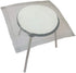 Lab Bunsen Burner Tripod Stand with Mesh Screen, 6 Inch and Removable Legs for Heating Soldering