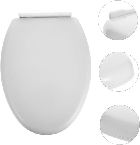 Thickened Toilet Seat Cover and Comfortable Ergonomic Design Easy Installation and Cleaning Fit Toilet Lid for Home