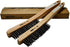 Forney 70504A 2-Pack Carbon Steel Wire Brushes with Curved Wood Handle, Assorted, 13-3/4-Inch-by-.014-Inch