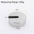 Slotted Calibration Weight 200g M1 Precision Stainless Steel for Digital Balance Scales