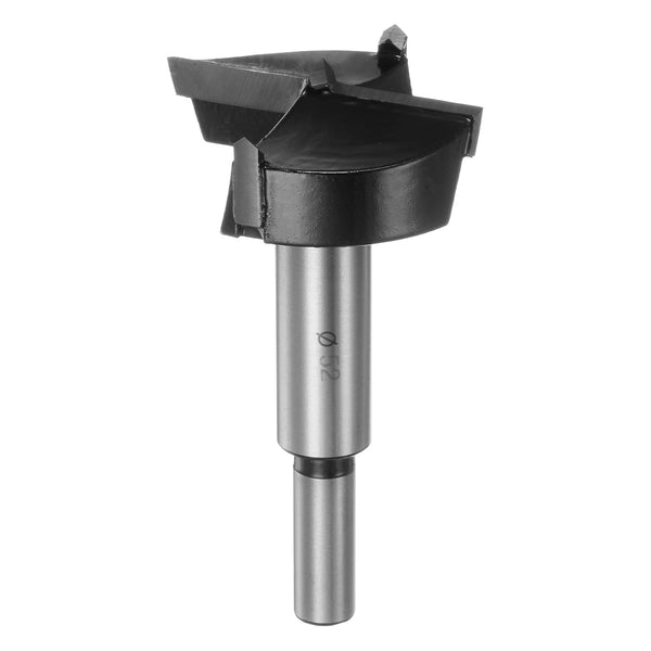 Tungsten Carbide Forstner Drill Bit 52mm (2-1/16") Opener Cutter for Hinge Hole Drilling Woodworking (Black)