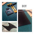NABOWAN Solid Rubber Strip, 1/8" Thick x 1" Wide x 240" Long, Thin Neoprene Rubber for DIY Gasket, Weather Stripping