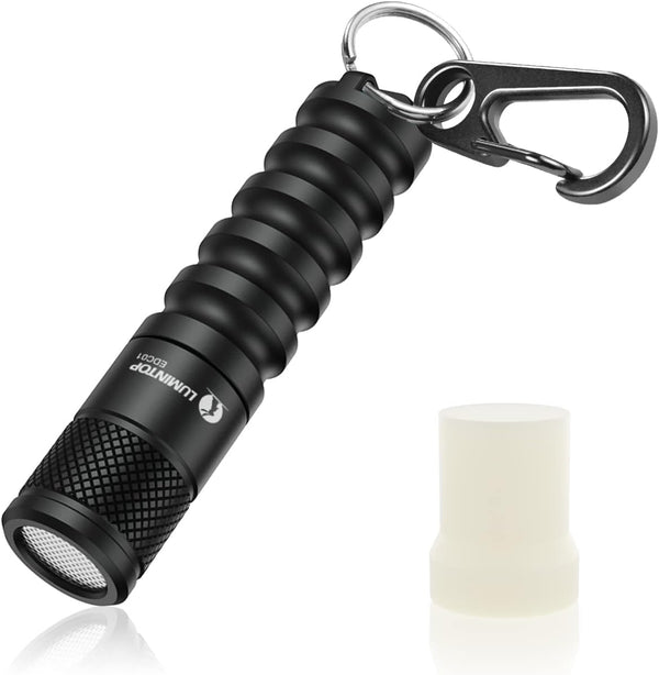 LUMINTOP EDC01 Keychain Flashlight, 120 Lumens Pocket EDC Flashlight, 36 Hours Long Lasting, IPX8 Waterproof