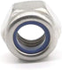 M8 x 1.25mm Nylon Insert Hex Lock Nuts, Stainless Steel Lock Nut Assortment Kit, 100PCS