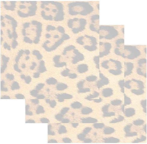 Leopard Print Sticky Notes Set of 3, Wildlife Animal Theme Design, Paper Memo Pad, Office Business School Supplies Gift