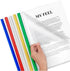 Plastic File Folder with Sliding Bar (10mm) Report Covers, 40 Sheet Capacity, 10 Pcs for A4 Size Paper