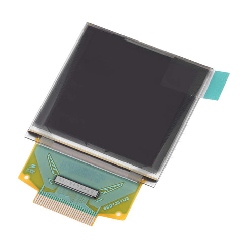 Vikye 1.5inch MP3, Device(128x128 SSD1351 OLED Display, OLED Color Display Graphic Module for Function Cellphone, Smart