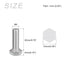 Hex Bolts (M6-1x20mm) 5Pcs, 304 Stainless Steel Coarse Fully Threaded Hex Head Screw Bolts for Furniture Repair