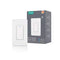 MoesGo WiFi Wall Push Button Smart Light Switch, Multi-Control, 2.4GHz WiFi, Works with Alexa and Google Home, White