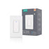 MoesGo WiFi Wall Push Button Smart Light Switch, Multi-Control, 2.4GHz WiFi, Works with Alexa and Google Home, White