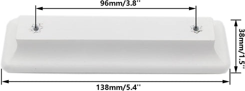 6PCS Closet 96mm/3.8'') Wooden Pull Handles, Solid Wood Bedroom Dresser Wardrobe Door Pulls,Cupboard TV Cabinet Bedside