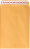 JAM PAPER 7 1/2 x 10 1/2 Open End Catalog Envelopes with Peel and Seal Closure, Brown Kraft Manila, 50/Pack