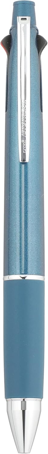 Uni Jetstream Multi Pen 4 in 1 - 0.5mm Ballpoint Pen (Black, Red, Blue, Green) and Mechanical Pencil, Teal Blue