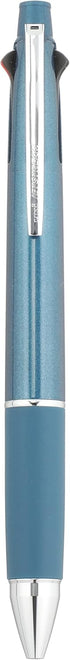 Uni Jetstream Multi Pen 4 in 1 - 0.5mm Ballpoint Pen (Black, Red, Blue, Green) and Mechanical Pencil, Teal Blue