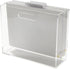 RUSSELL+HAZEL Acrylic File Box Slim, Clear, 4.5” x 12.25” x 10”