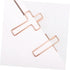NUOBESTY 10pcs Cross Clip Letter Paper Clips, Large Paper Clips for Church, Office, Cartoon Big Paper Clip