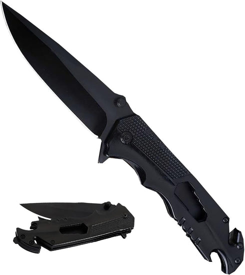 ANXYPGX Pocket Knife for Men, Folding Knife with 4'' Stainless Steel Blade for Camping and Outdoor Activities