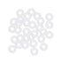 uxcell Silicone O-Rings, 5mm OD 2mm ID 1.5mm Width VMQ Seal Gasket for Pipe Repair, White, Pack of 30