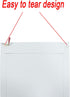 Rigid Mailers 30 Pack | 9.5 x 12.5 inches | White Self Seal Stay Flat | Bulk Cardboard Kraft No Bend Mailers