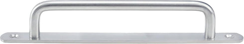 2 PCS Pull Push Door Handle - Metal Commercial Door Handle, Stainless Steel Heavy Duty Barn Door Pulls