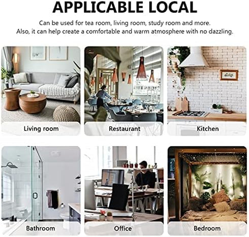 (15 15 cm) Wicker Lamp Shade for Hanging Lamp,Woven Pendant Lamp Shade Rattan Light Fixture Shade for Living Room