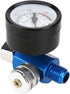 Air Pressure Regulator, Fydun 1/4 Spray Paint Gun Pressure Gauge Pneumatic Tool Accessory
