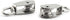 3-Pack M20 Single Pulley Block Heavy Duty Stainless Steel Hardware, Fixed Pulley for Wire Rope Loading 75kg