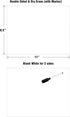 Dry Erase White Board, 5-Pack Personal Lapboard for Kids - White Lapboard for Individual Use and School Supplies