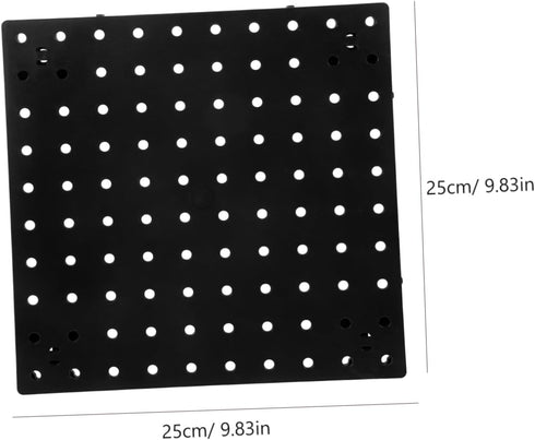 Pegboard Wall Organizer Panel Sturdy Plastic Storage System for Workbench and Garage Simple Installation Strong