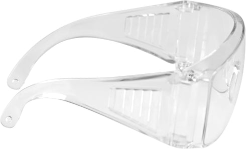 HOME-X Anti-Fog Safety Glasses, Clear Safety Glasses for Construction, Shooting, Outdoor Protection, Set of 2