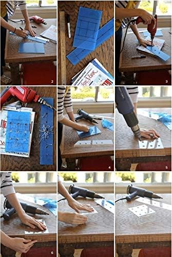 Acrylic Plexiglass Sheet | 1/8” Thick Lucite Plastic Board for DIY and Art Projects (12" x 12" Pre-Cut)