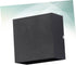 balacoo Square LED Wall Lamp Modern Black Wall Sconce for Indoor Use Stylish Lighting Decor for Living Room Bedroom