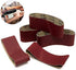 2 Inch X 27 Inch Sanding Belts, 10 Pack with 60/80/120/240/320 Grits for Woodworking, Metal Polishing