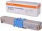 Kuncheng Compatible Toner Cartridge for Oki C332dn C332 MC363dn MC363, 46508703 Cyan, 3,000 Pages (1 Pack)