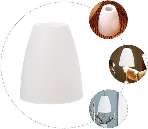 OSALADI Plastic Lampshade Small Lamp Shade Cylinder Lamp Shade Flat Lampshade Wall Light Shade Lamp Shades Floor Lamp