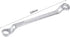 uxcell 14mm x 17mm Chrome Plated Metric 12 Point Offset Double Box End Wrench, Cr-V Steel