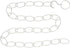 National Hardware N275-073 V2660 Extender Chain Kit, White, 36 Inch