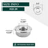 10# 24 Serrated Flange Hex Lock Nuts - 304 Stainless Steel 18-8 Anti-Loose Nuts for Machinery, 50 PCS